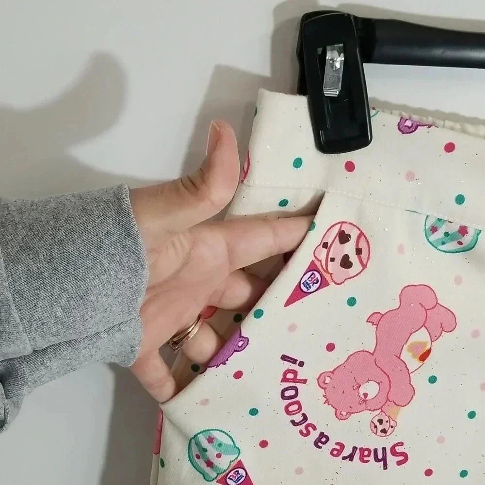 {Aviva} Korean Fashion Care Bears + Baskin-Robbins Ice Cream Printed Pan… - Picture 8 of 15